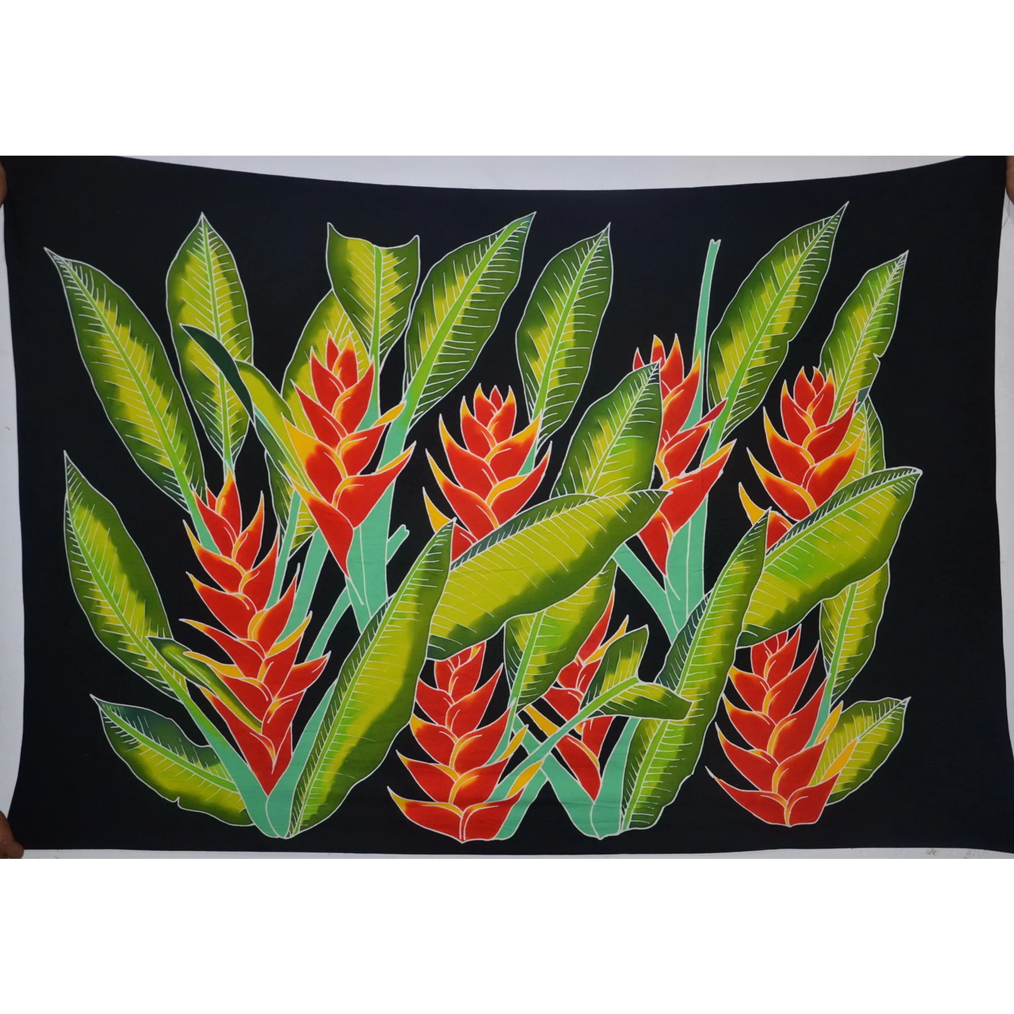 Лучшая Гавайская саронг Парео ручная роспись 100% лучших район качество оптовая продажа Бали производитель Пляжная накидка HP004-001R1