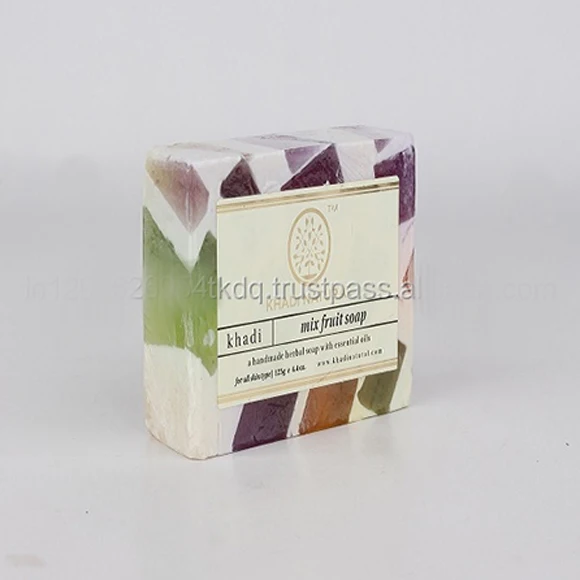KHADI NATURAL HERBAL MIX FRUIT SOAP FOR SMOOTH AND SILKY SKIN
