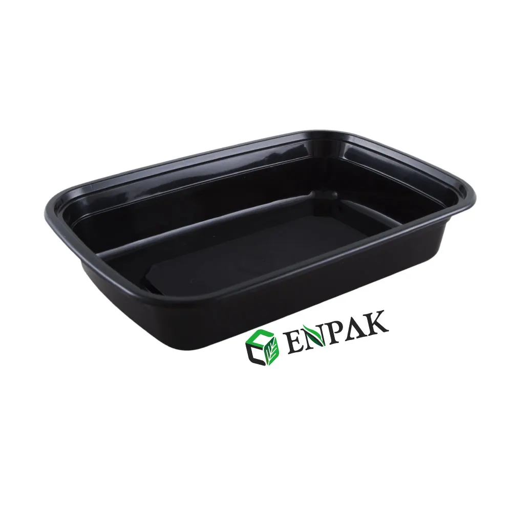 Disposable plastic food containers 28 oz Meal prep PP boxes