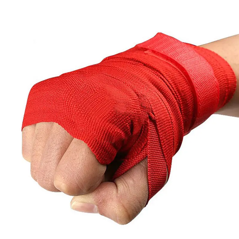 Hot Sales Custom Printed Boxing Bandage Cotton Hand Wrap Customized Fast Boxing Accessories Wraps Elastic 3m 4.5m 5m
