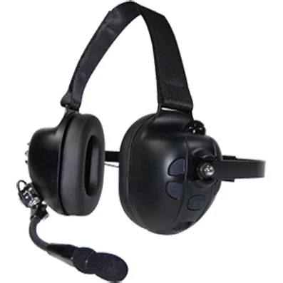 BTH-900-Qx Racing Style BT BLE Wireless Ear Muff Noise Cancelling Headset with PTT Function for Two-Way Radios (e.x. Motorola)