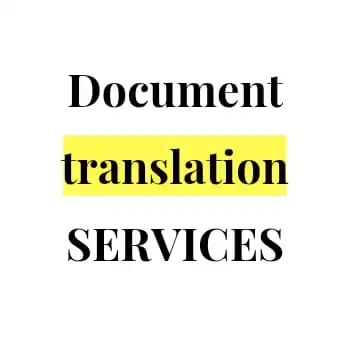 Document translation service of German English French inspection agent highest quality at best wholesale price in India