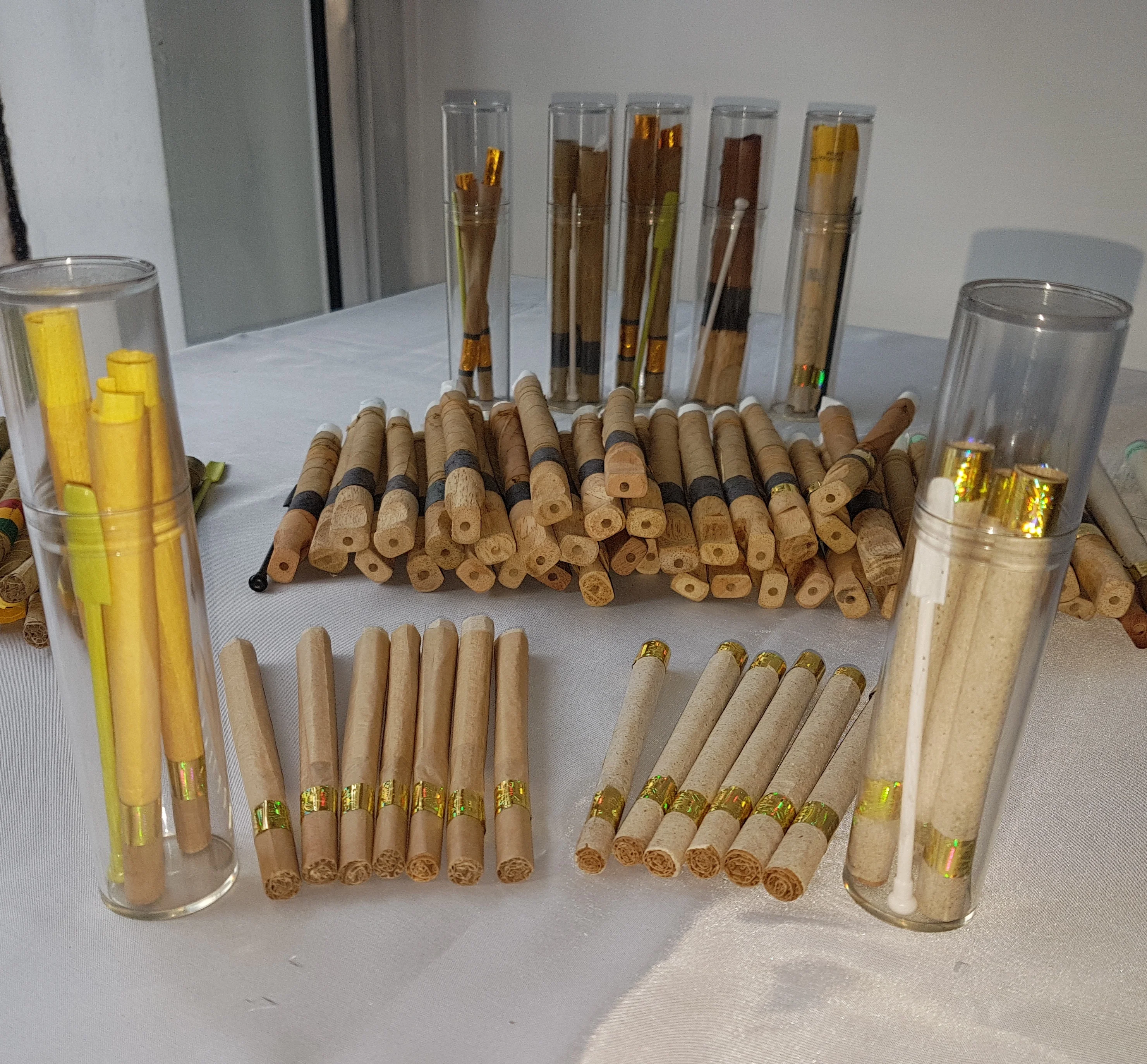 OEM Natural Leaf Pre Rolls in clear tube Pack Pre Rolled Leaf with Terpene infused Terpene Pre Rolled Cone