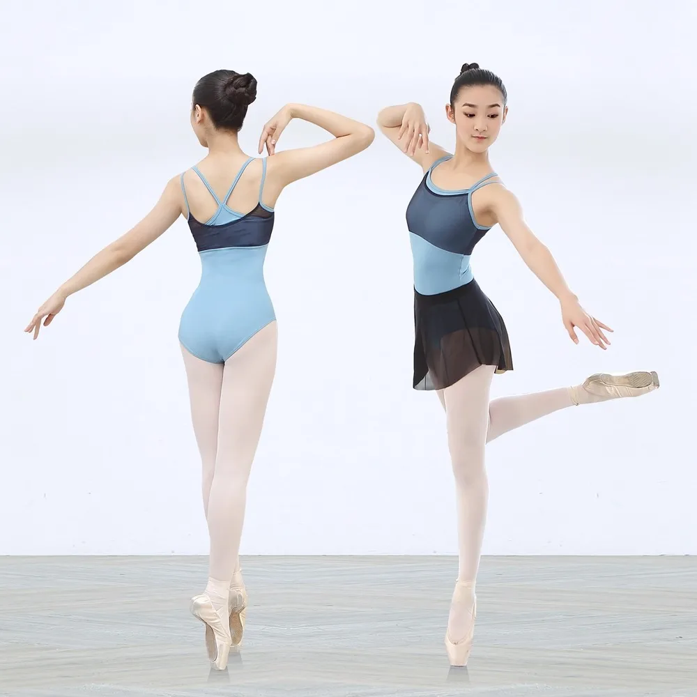 4 Two Tone Ballet Leotard