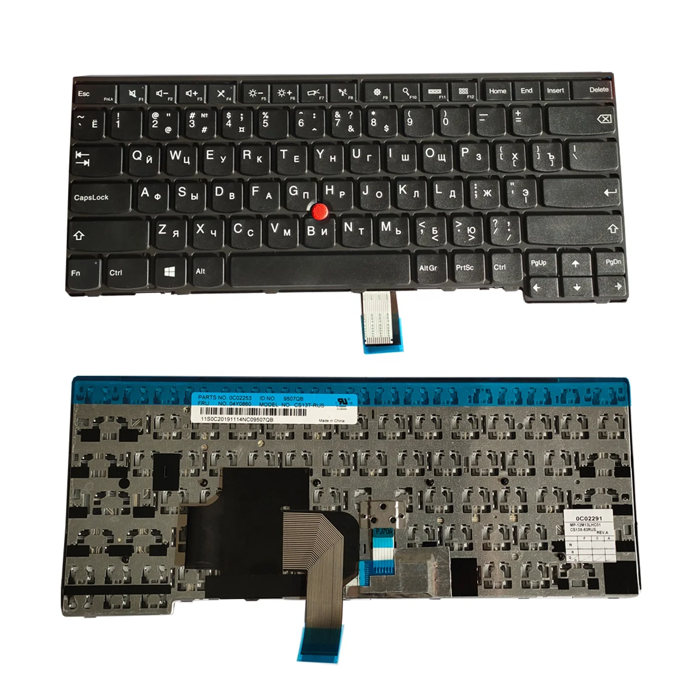 Русская клавиатура для ноутбука Lenovo Thinkpad E431 T440 T440P T440S T431S T450 T450S T460 Series