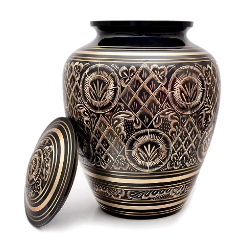 New products from India antique brass cremation urns