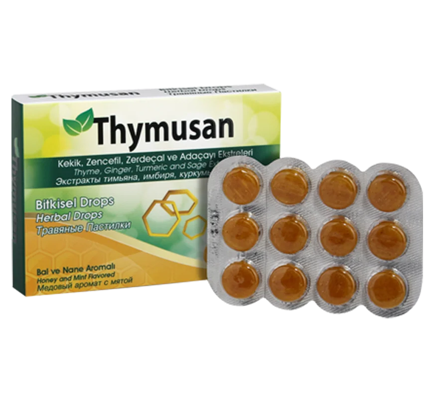 
Cough Thymusan Drop Tablets for Cold 
