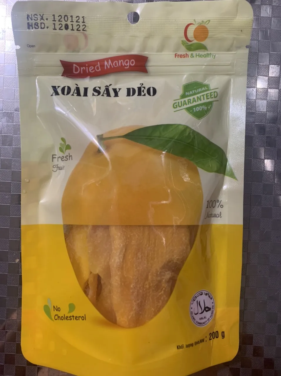 
Many Vitamin Natural Funny Chips Sliced Gift Packing Dried Mango with Sweet Taste 