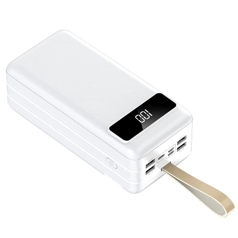 Huge capacity 80000mAh 4USB Output power bank LED Display and Flashlight function 80000 mAh