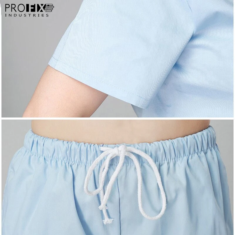 Uniform Scrub Set Work wear Women Healthcare Outfit Work Clothing Top and Pant Scrubs
