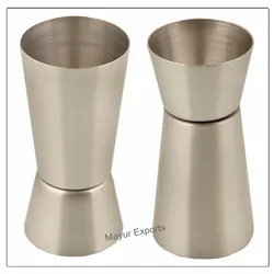 Stainless Steel Jigger Metal Measuring Jigger Double Jigger