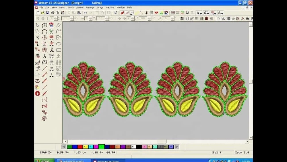 
3D Wilcom custom software design wholesale patch cute animals space patch logo design embroidery on tee shirts 