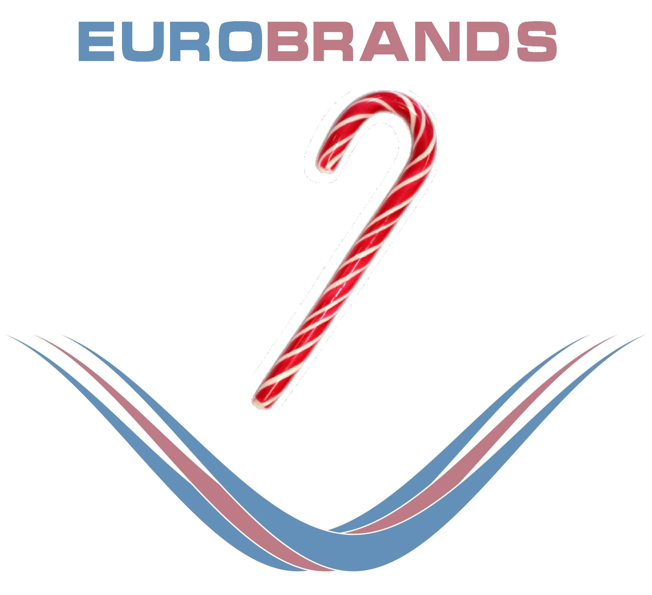 Candy Booom Candy Canes, 28g, rot-weis, Erdbeere, 96 Stuck