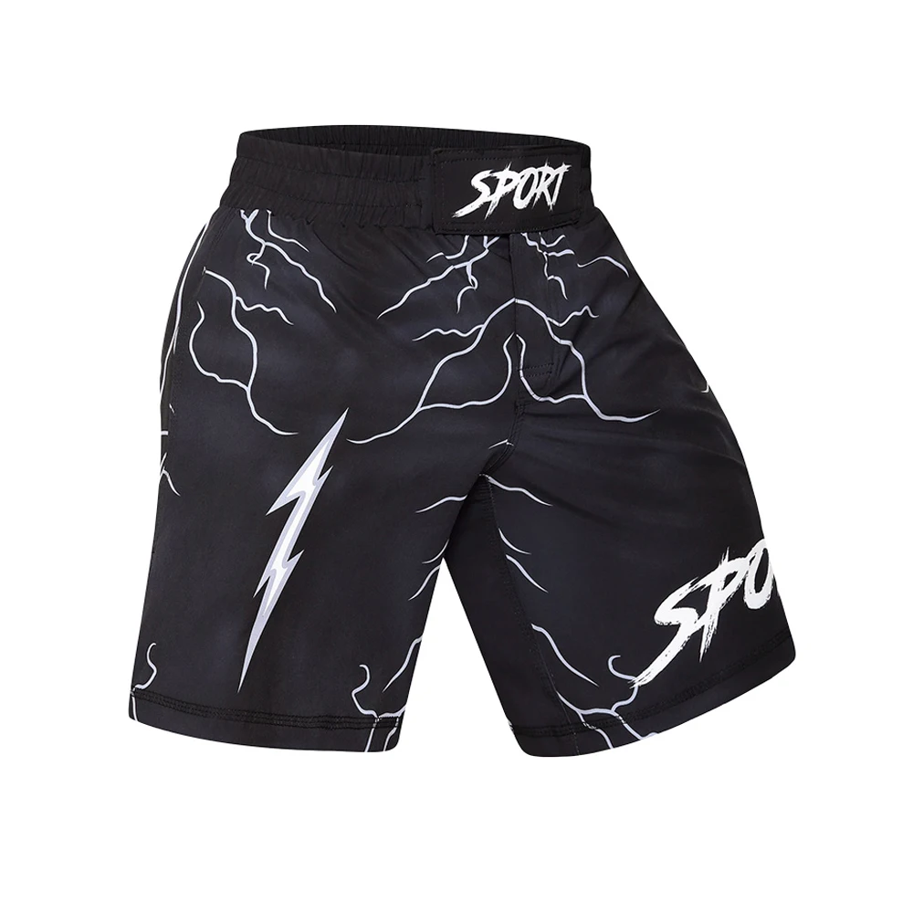 
MMA UFC Black Short Training Fight Boxing Shorts China Custom Manufacturer 