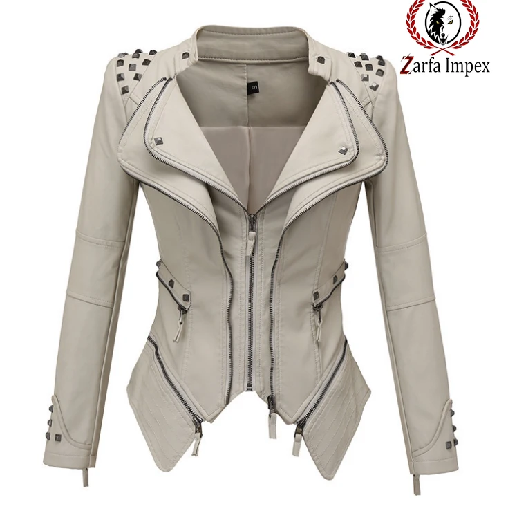 Hot Sale New Fashion Jacket Coat Women Genuine Goat Leather Multi Colors Winter Clothing For Ladies