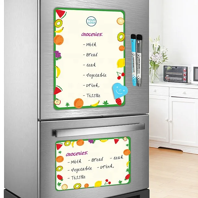 Магнитная сухая стираемая доска, наклейка, доска для сообщений, записей для холодильника и украшения дома