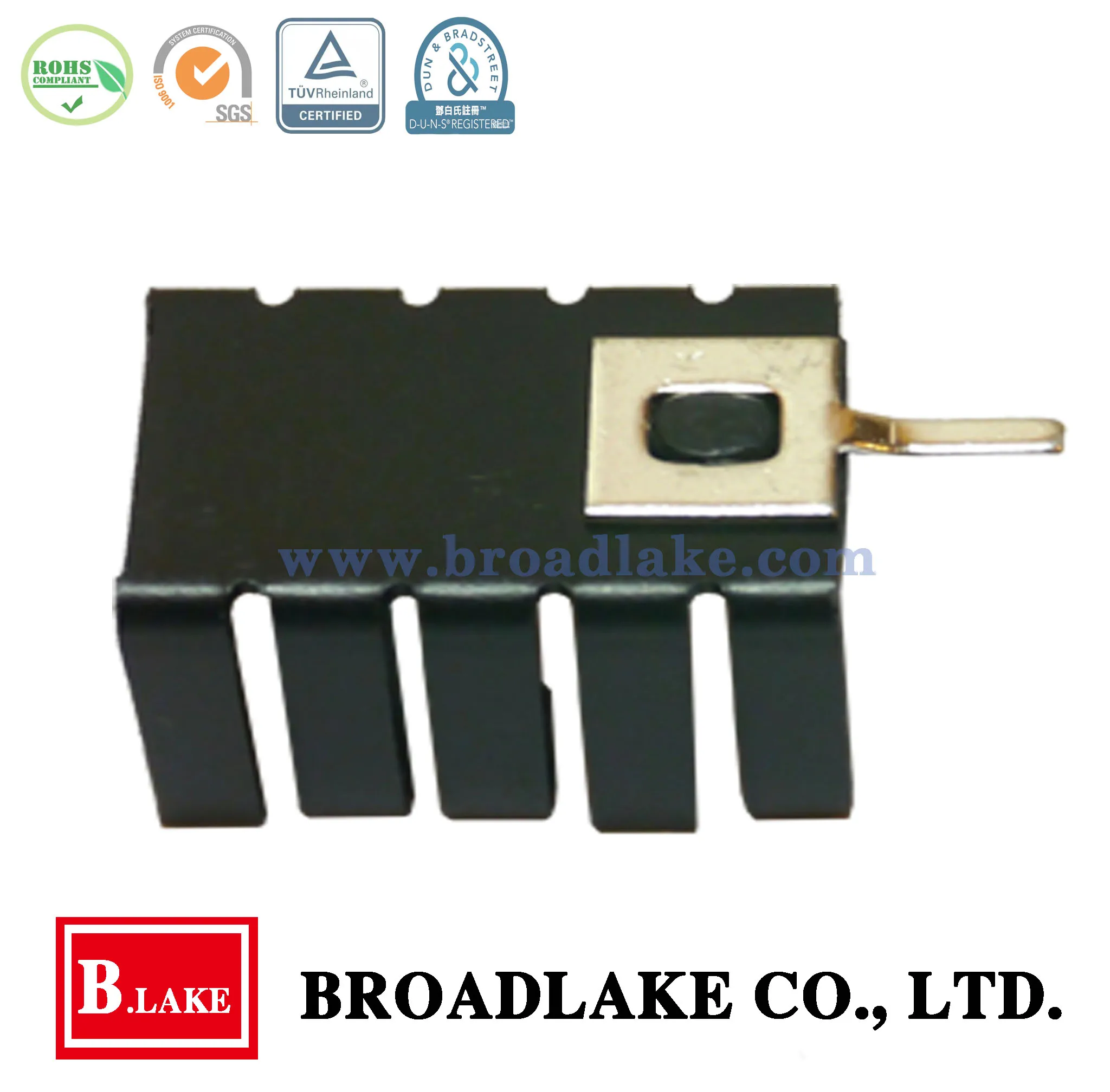 AL5052 TO220 отштампованные радиаторы