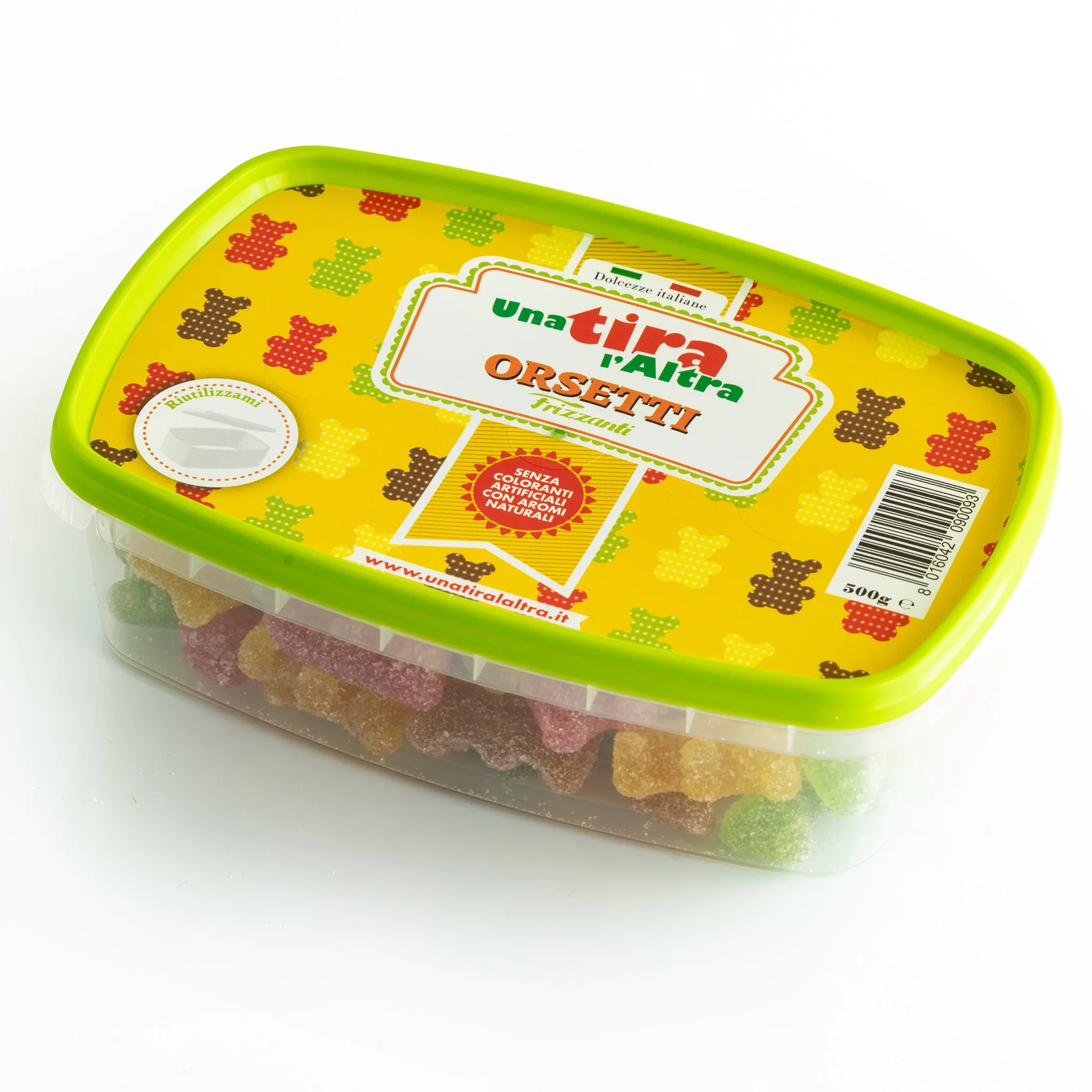 Premium Quality Made in Italy Sour Bears Orsetti Frizzanti