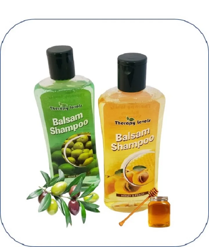  Терапевтический шампунь с уровнями бальзама для волос медом и персиком увлажняющим питательным эффектом