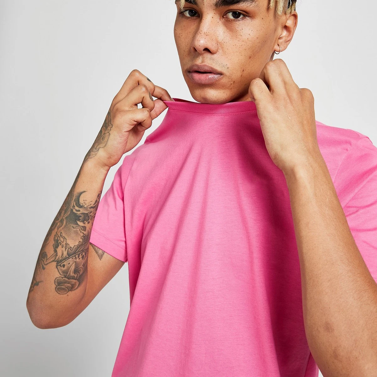 Хорошее качество низкая цена облегающая Мужская футболка из чистого хлопка с коротким рукавом и круглым вырезом