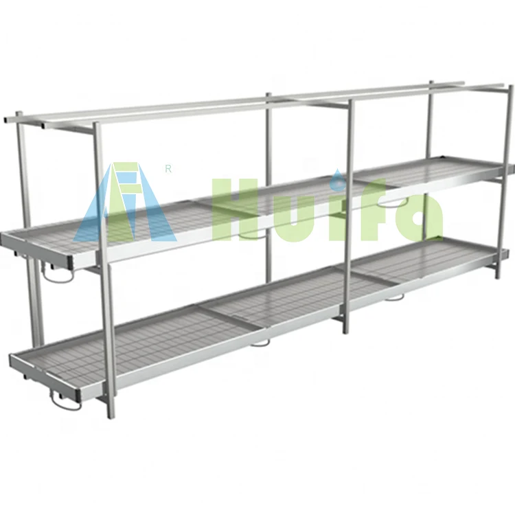 Hydroponic Flood Table For Tomato Multi Span Greenhouses Flood Tray