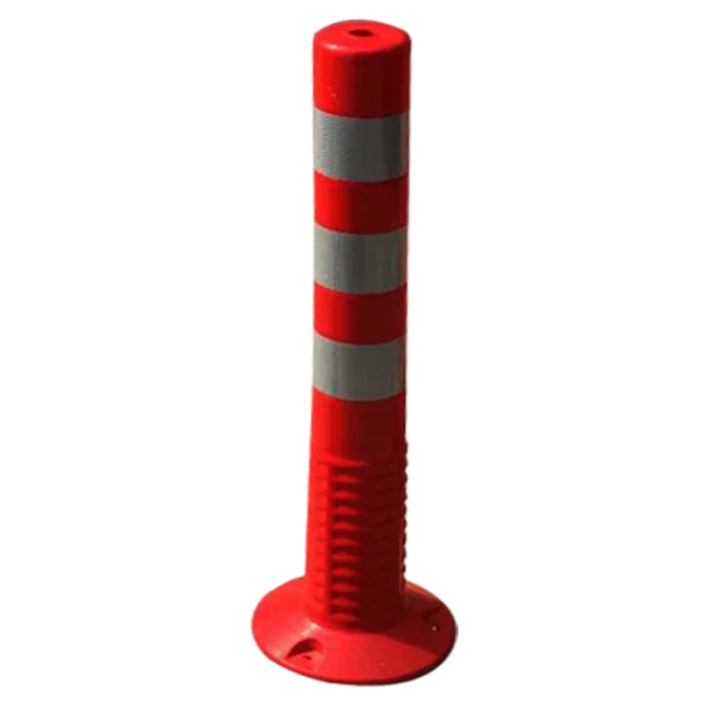 Traffic Safety Flexible Delineator Post Reflective Flexible Road Traffic Marker Post Bollard
