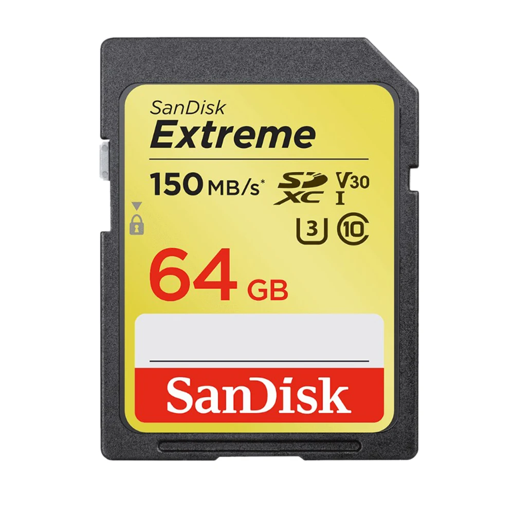 SD Memory Card U3 V30 64GB