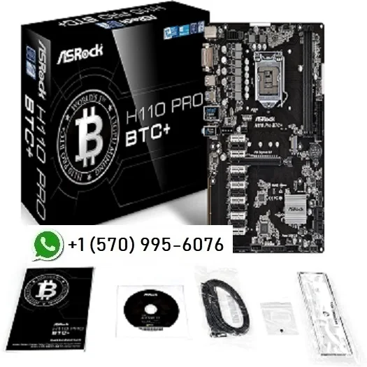 The sales for ASRock H110 Pro BTC+ Mining Motherboard 13 Slot