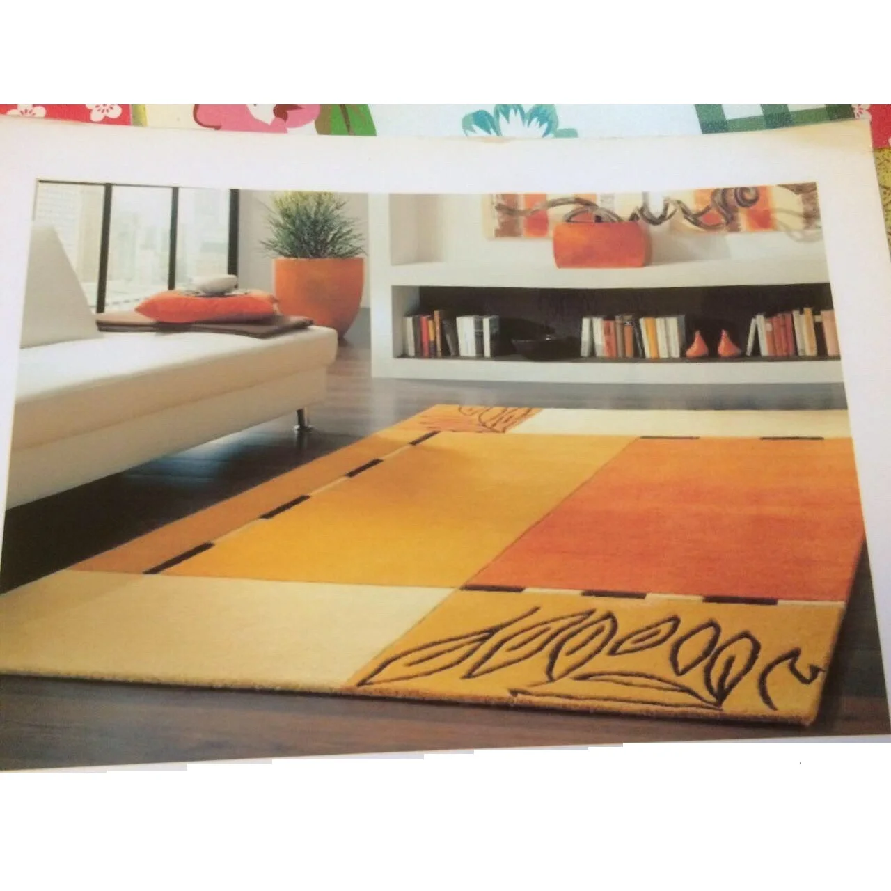 Non-Chemically Washed  Rectangular  Hand-Knotted Woollen 1.7x2.4m Carpet In Various Designs From Vietnam