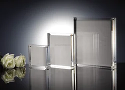 Manufacturer Acrylic Block Booth  Plexiglass Photo Frame for Wedding Gifts