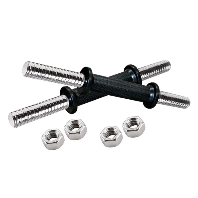 Steel Weight Plates or Dumbbells Weight Plates & Lifting Rod Combo for Exercise and Fitness