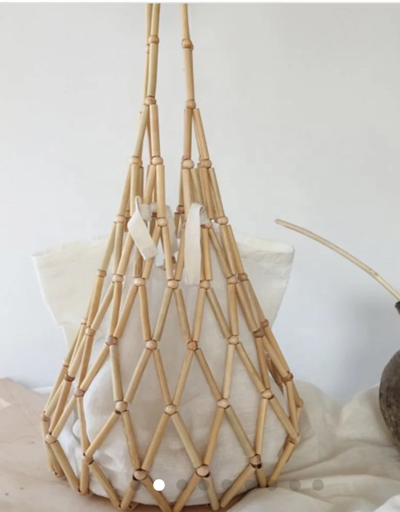 New hand bag handmade bamboo clutch bag hot selling fashion design straw bag for women at affordable price by LUXUYR CRAFTS