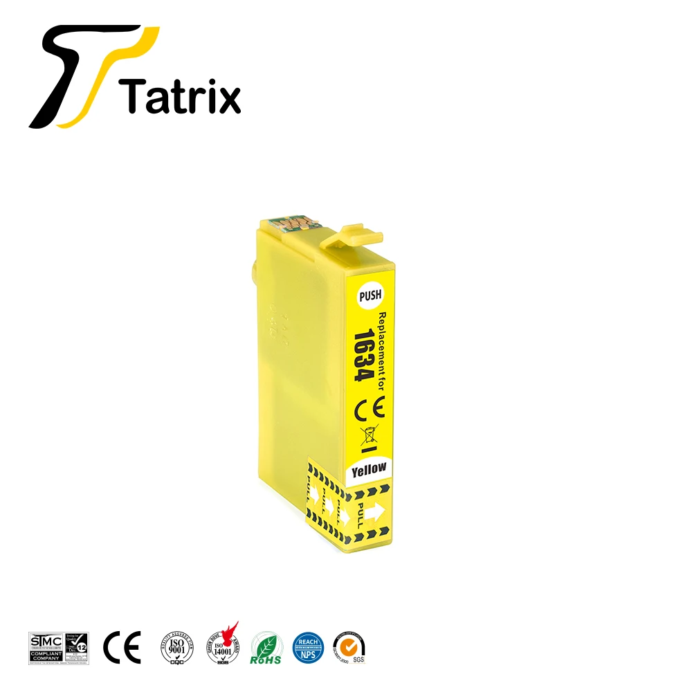  Tatrix 16XL T1631 T1632 T1633 T1634 премиум цвета Совместимый струйный картридж для Epson рабочей силы WF-2510WF