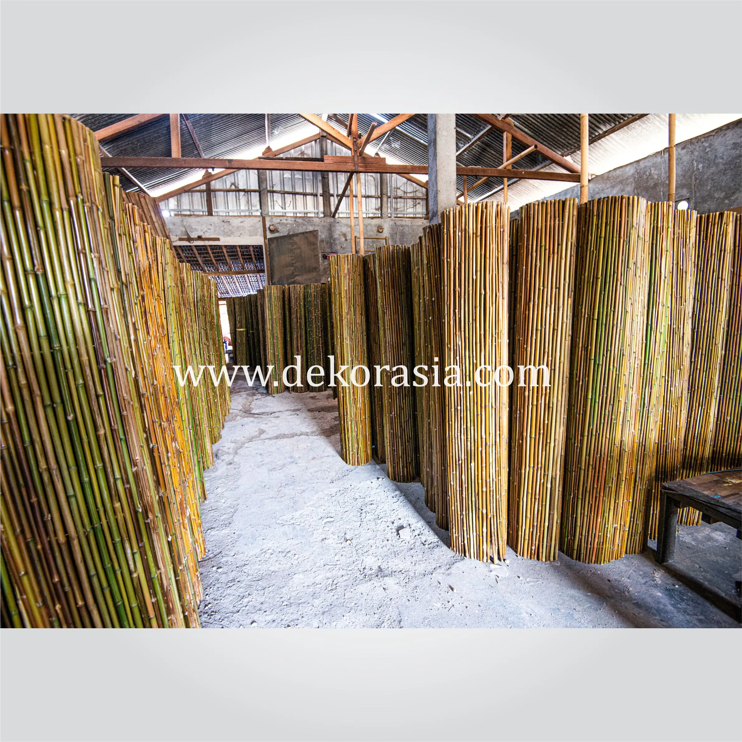 Full Round Roll of Bamboo Cendani, Bamboo Garden Fence Rolls Panels Bamboo Garden Buildings Fencing Trellis & Gates Fence Panels