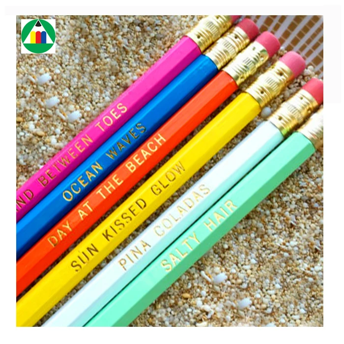 
Cheap Round/hexagonal Promotional Standard HB Pencil with Eraser 