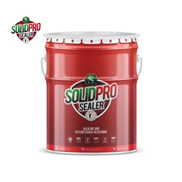 
SOLID Pro Sealer 20L Painting for Home Decor Alkaline and Efflorescence Resistance 