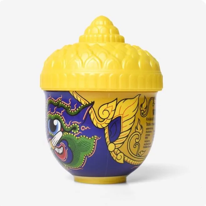 Ramakien Inhaler Lively Lotus Scent -Wiroonhok Yadom. inhal nasal keeps the nose fresh and lively.