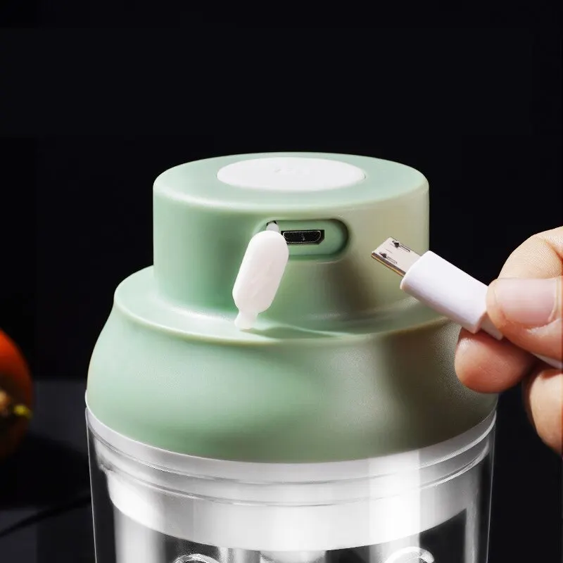 Измельчитель чеснока электрическая портативная мини-Мясорубка с USB-зарядкой