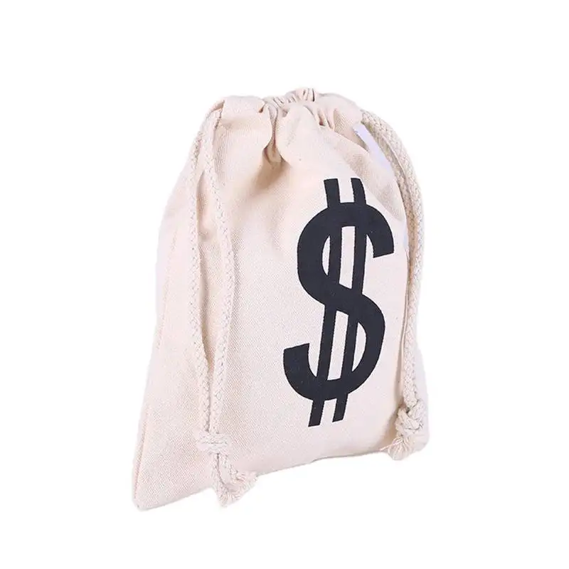 Wholesale funny design handmade cotton bag Hot sale cotton drawstring packaging bag bag cotton organic