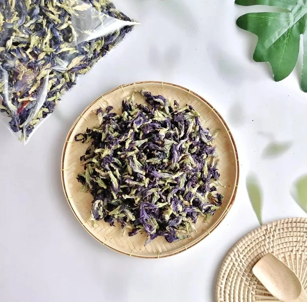 100% Pure Butterfly Pea Flower Tea Nature Natural Organic Premium Quality Product of Thailand 100 g
