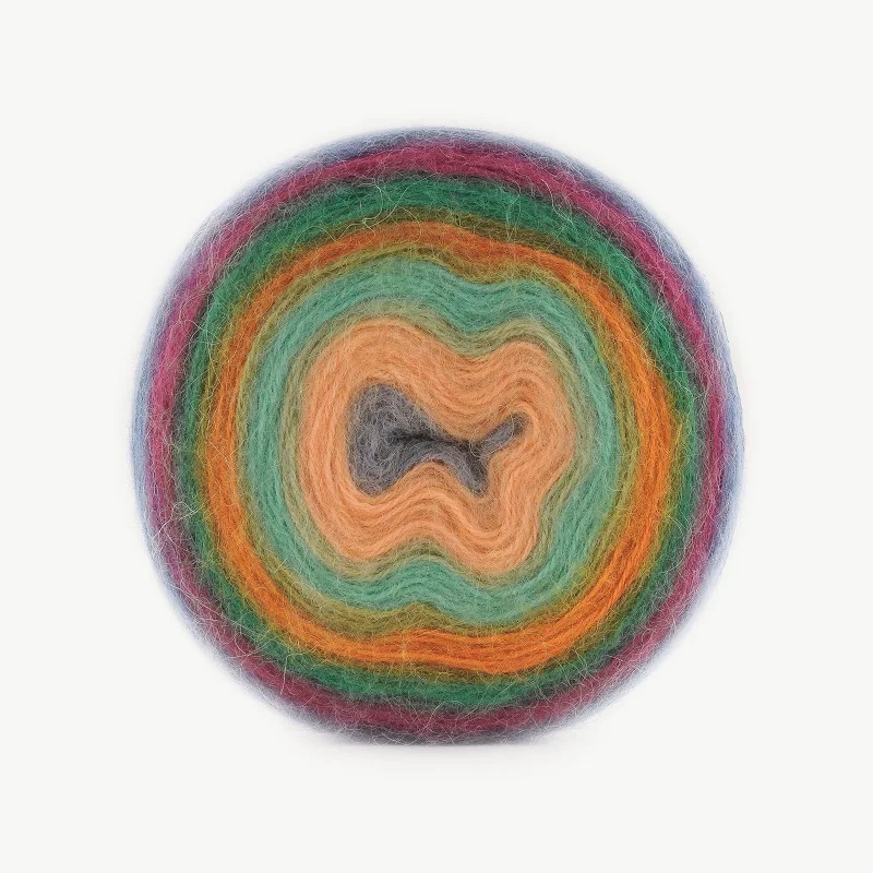 Manas Wholesale Pastel Amazing Wool Acrylic Yarn Cake Yarn For Knitting And Crochet