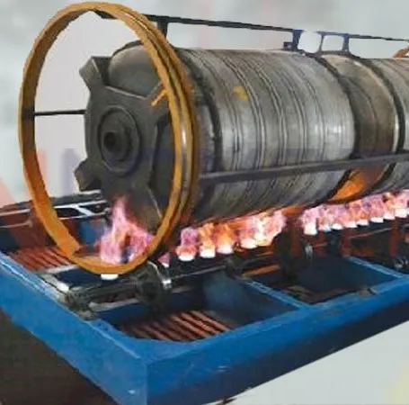 
ISO 9001 2015 and CE Certified water tank making open type rock n roll rotational moulding machine made in india 