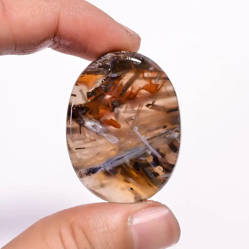 nice quality free size cabochons mix shape turkish stick agate