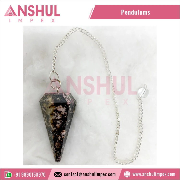 2021 оптовая продажа розовый КВАРЦЕВЫЙ Ограненный маятник розового цвета по конкурентоспособной цене