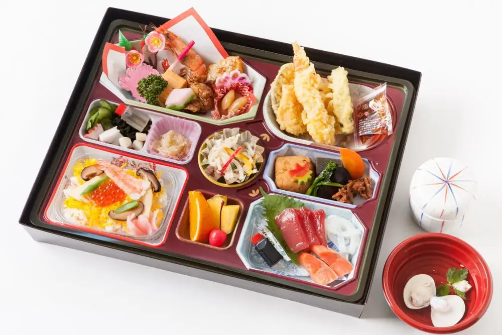 takeaway paper disposable japanese bento boxes eco friendly sushi box