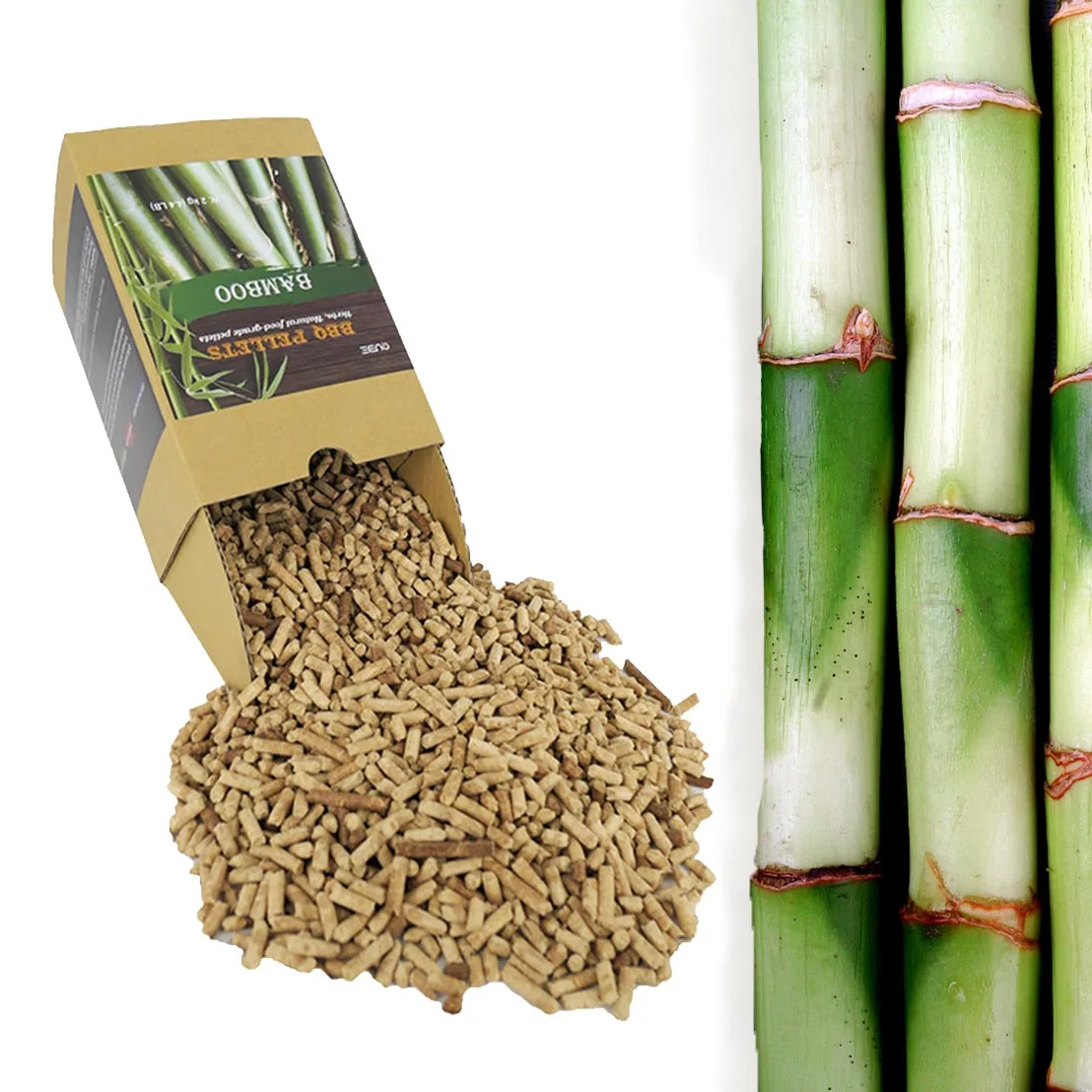 High function Premium Bamboo wood pellet biomass fuel