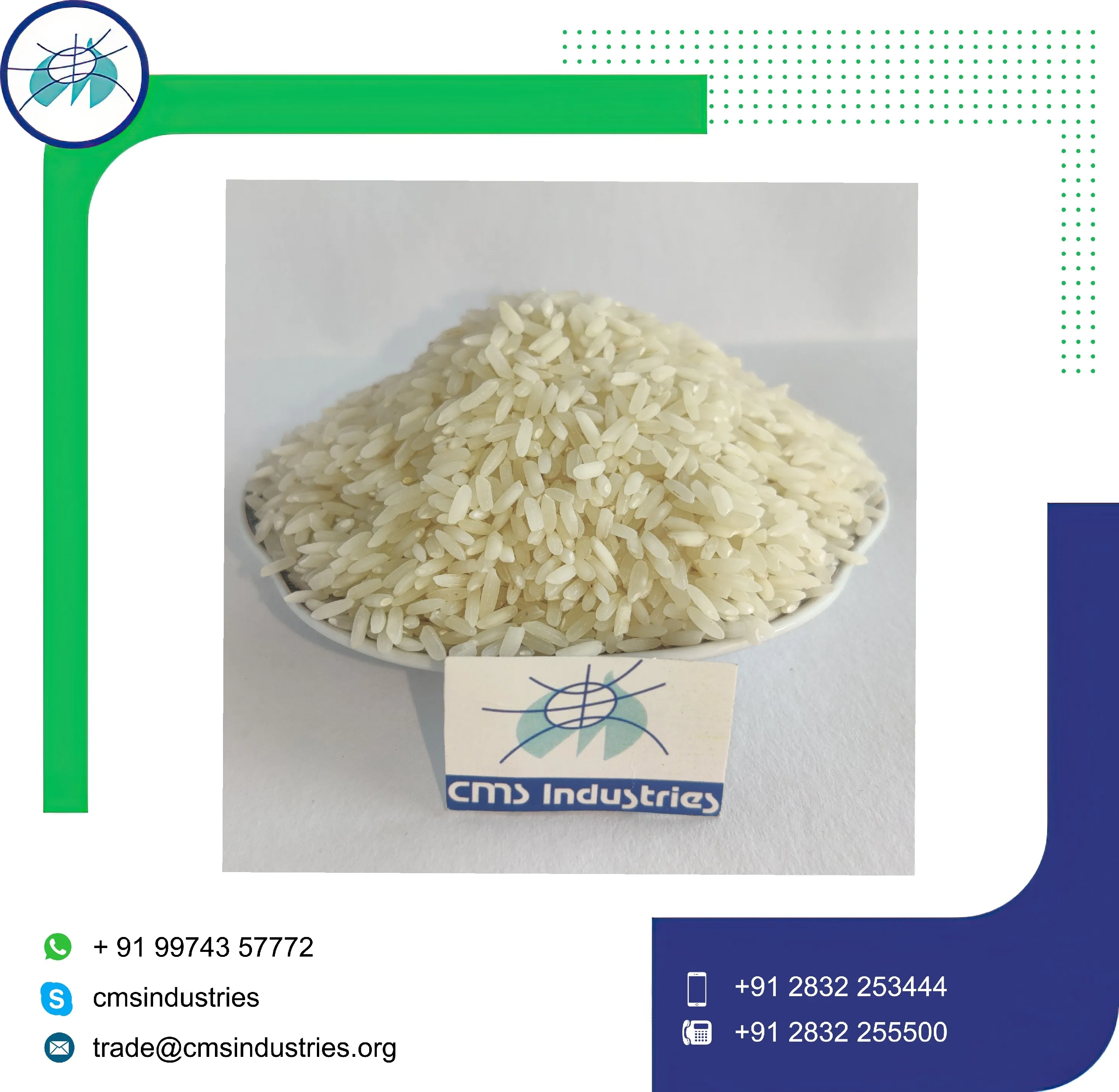 Очистить необработанный рис (сломанный 25%)