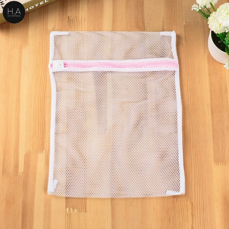 Белые сетчатые мешки для стирки стиральных машин современные из