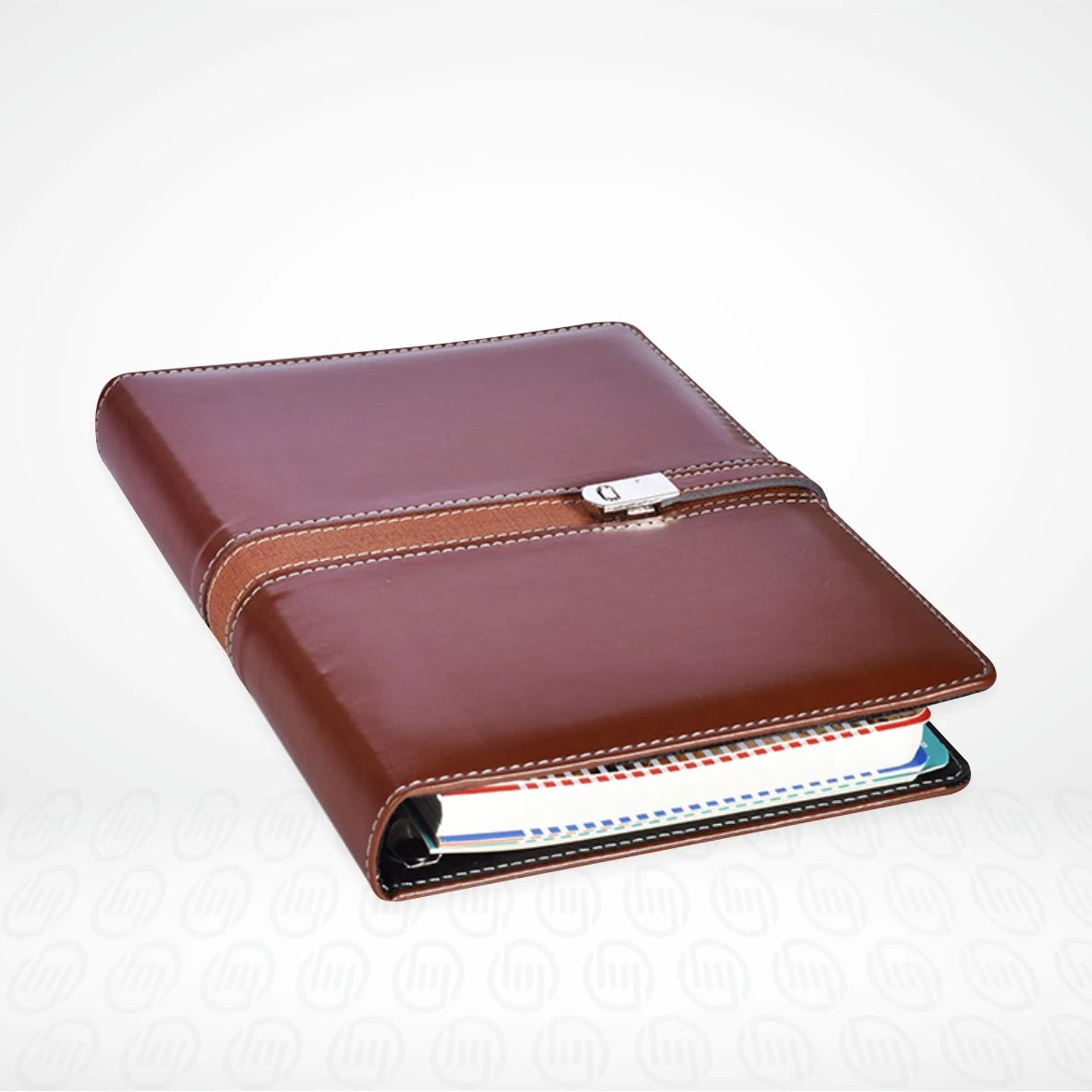 Органайзер для документов: Деловое портфель руководителя, папка А4 из искусственной кожи с папкой и блокнотом для записей, калькулятор