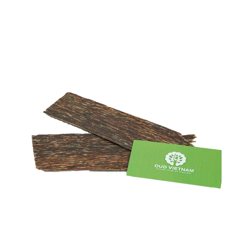 Special  Quality Oud Wood Chunks 100% pure Grade 3A+ Very Strong Sweet Scent Thickness 0.5 mm 2 sides dark incense